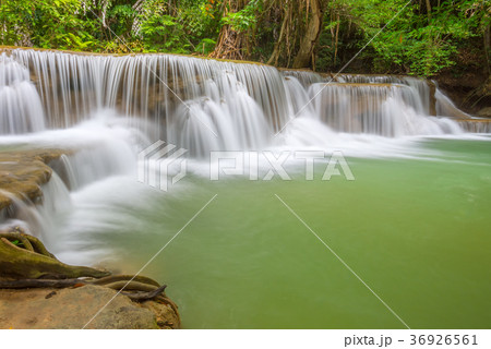 Erawan waterfall at Kanchanaburi  Thailand 36926561