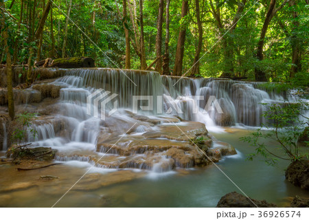 Erawan waterfall at Kanchanaburi  Thailand 36926574
