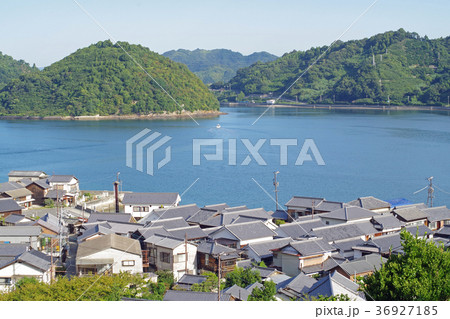 御手洗の家並と島々 36927185