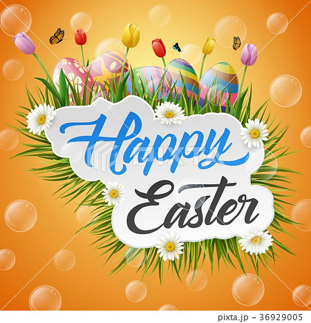 Easter eggs background Easter eggs background 36929005