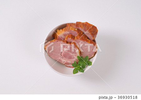 smoked pork neck 36930518