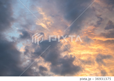 The beautiful sky and Cloud Before Sunset 36931375
