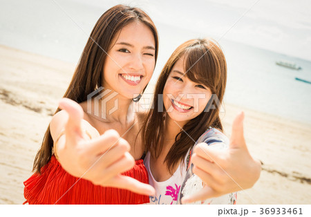 沖縄を旅する女性 沖縄を旅する女性 36933461