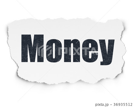Business concept: Money on Torn Paper background 36935512