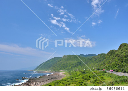 海沿い 沿岸 沖合 36936611