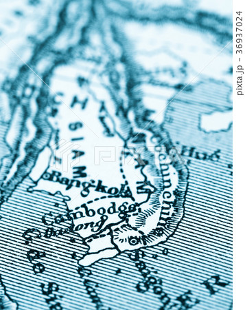 古地図　カンボジア 36937024