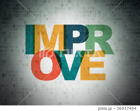 Finance concept: Improve on Digital Data Paper 36937404