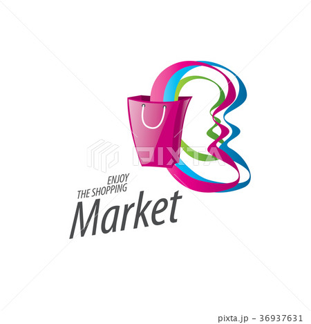 vector shopping logo 36937631
