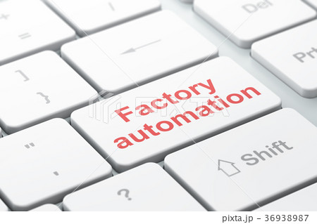 Manufacuring concept: Factory Automation on Manufacuring concept: Factory Automation on 36938987