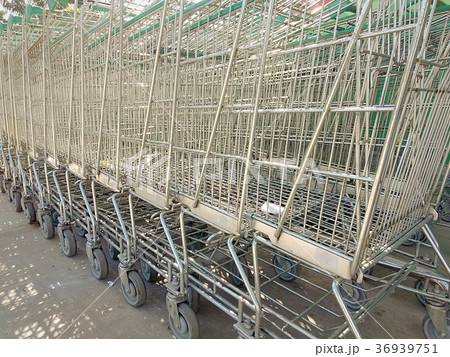 row of trolley row of trolley 36939751