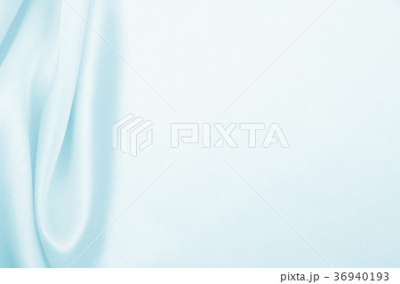 Smooth elegant blue silk or satin luxury cloth 36940193