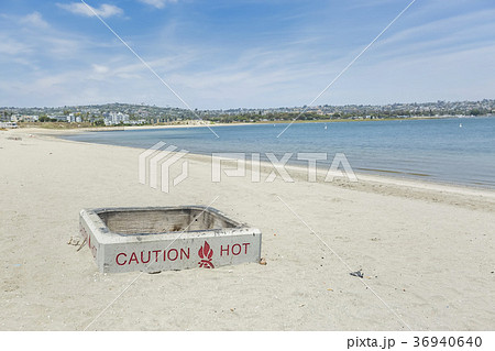 Bonfire fire pit on the San Diego bay Bonfire fire pit on the San Diego bay 36940640