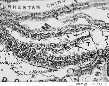 古地図　チベット 36941423