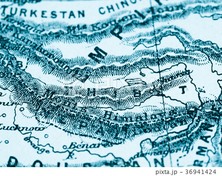古地図　チベット 36941424