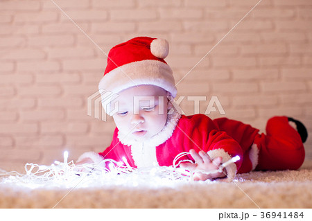 Santa baby and ligths Santa baby and ligths 36941484