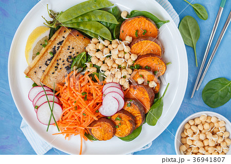 Buddha bowl with vegetables Buddha bowl with vegetables 36941807