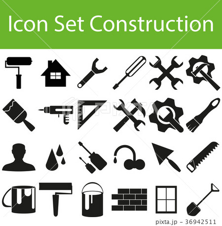 Icon Set Construction I 36942511