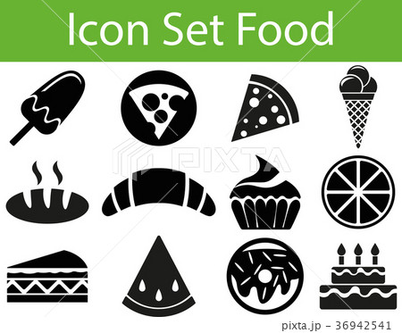 Icon Set Food I Icon Set Food I 36942541
