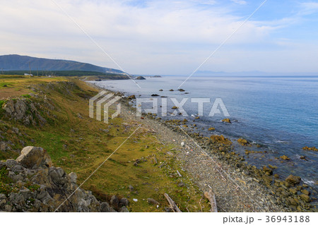 下北半島 尻屋崎 青空 下北半島 尻屋崎 青空 36943188