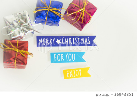Merry Christmas. Various Christmas decoration 36943851