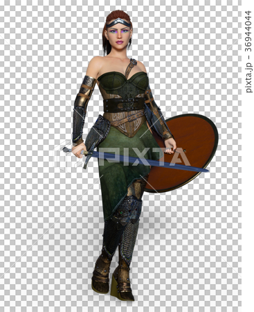 Female knight Female knight 36944044