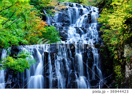 立又渓谷　二の滝　秋田県 36944423