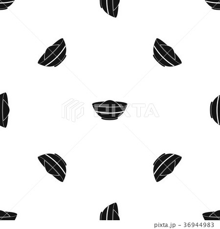 Indian spicy pattern seamless black 36944983