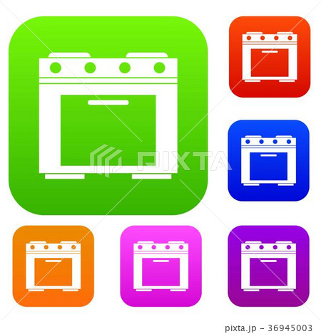 Gas stove set collection Gas stove set collection 36945003