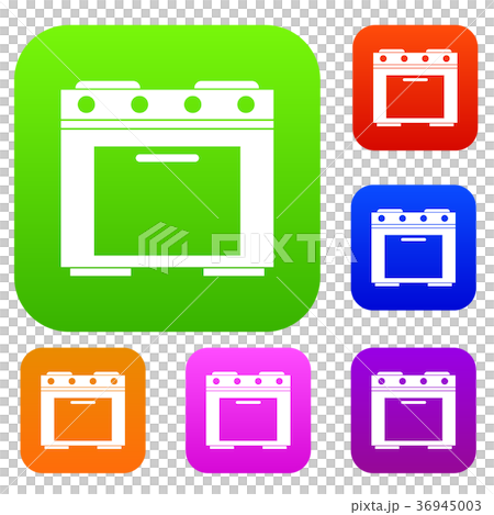 Gas stove set collection Gas stove set collection 36945003