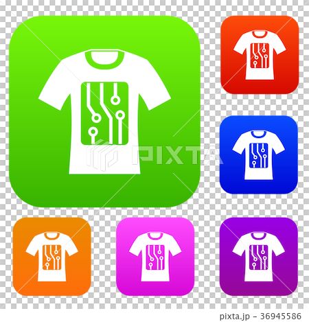 Electronic t-shirt set collection 36945586