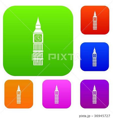 Big Ben clock set collection 36945727
