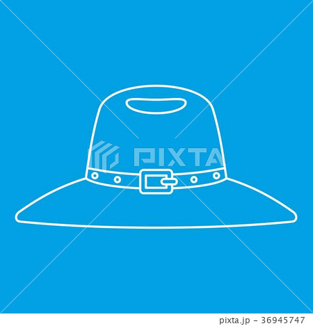 Hat icon, outline styleのイラスト素材 [36945747] - PIXTA