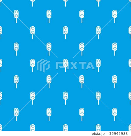 Semaphore trafficlight pattern seamless blue Semaphore trafficlight pattern seamless blue 36945988