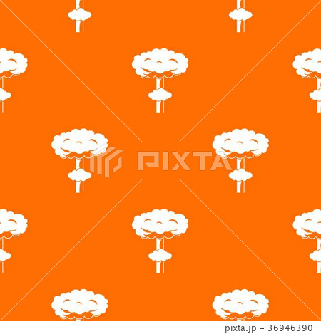Nuclear explosion pattern seamless 36946390