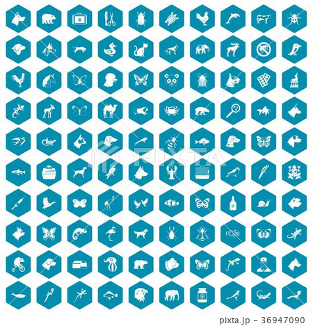 100 animals icons sapphirine violet 100 animals icons sapphirine violet 36947090