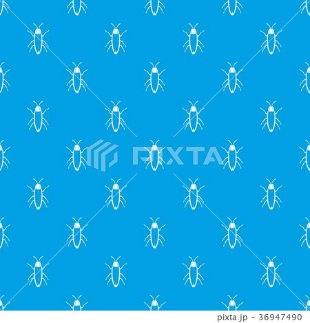 Cockroach pattern seamless blue Cockroach pattern seamless blue 36947490