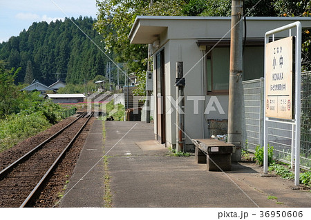 わたらせ渓谷鉄道小中駅 36950606