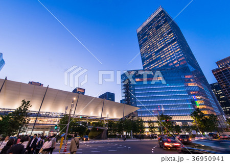 東京駅八重洲口夜景 36950941