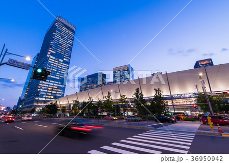 東京駅八重洲口夜景 東京駅八重洲口夜景 36950942