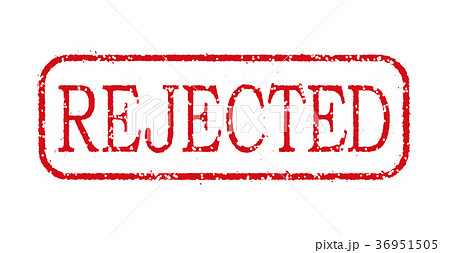 ビジネス用スタンプ イラスト Rejected 却下 のイラスト素材 ビジネス用スタンプ イラスト Rejected 却下 のイラスト素材