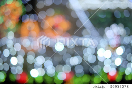 イルミネーションの玉ボケ　 36952078