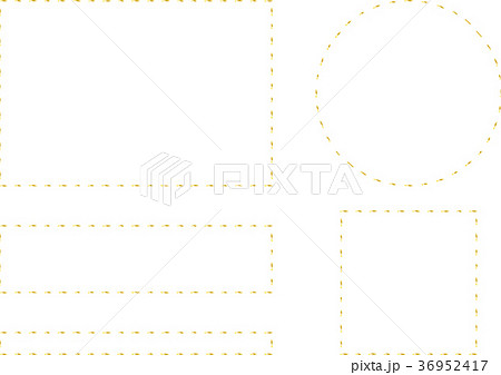 手描き フレーム セット 手描き フレーム セット 36952417