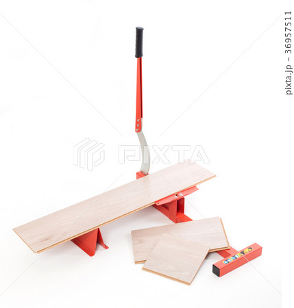 Red tool for cutting laminate Red tool for cutting laminate 36957511