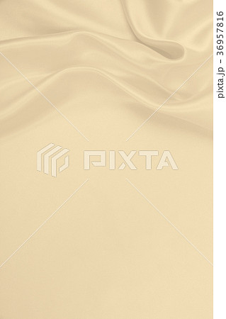 Smooth elegant golden silk or satin luxury cloth  36957816