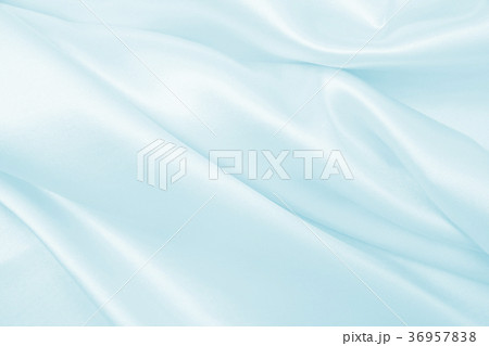 Smooth elegant blue silk or satin luxury cloth  36957838