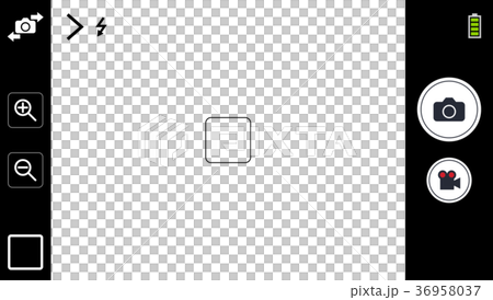 Modern smartphone camera focusing screen 36958037