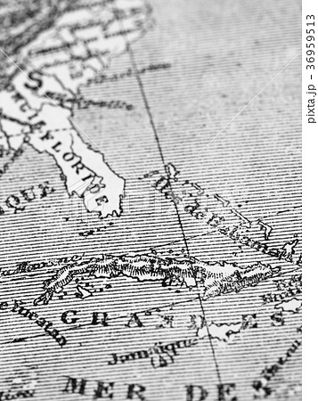 古地図　キューバ 36959513