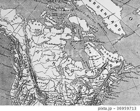 古地図 カナダ 古地図 カナダ 36959713