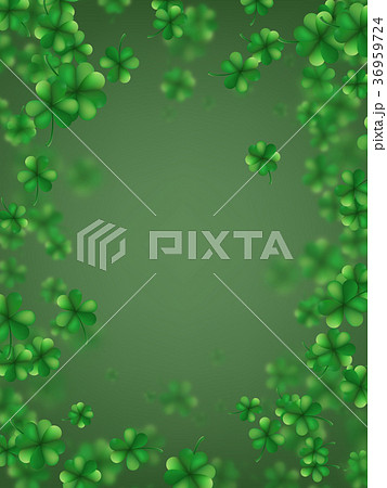 Irish template for design card, invitation. EPS 10 36959724