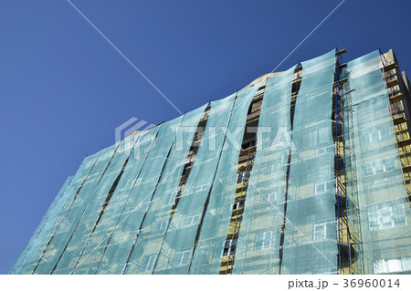 Safety net in the newly built high-rise building 36960014